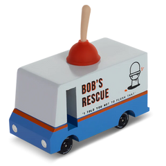 Candylab Plumbing Van Diecast Toy Car