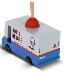 Candylab Plumbing Van Diecast Toy Car