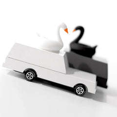 Candylab White Swan Wagon Diecast Toy Car