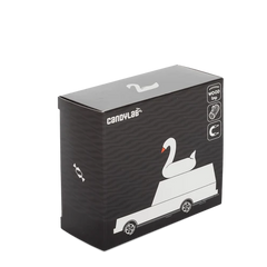 Candylab White Swan Wagon Diecast Toy Car