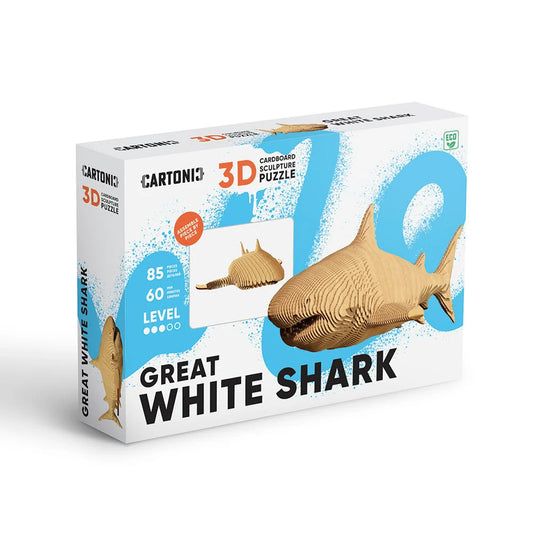 Cartonic Shark 3D Puzzle