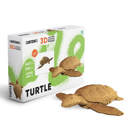 Cartonic Turtle 3D Puzzle