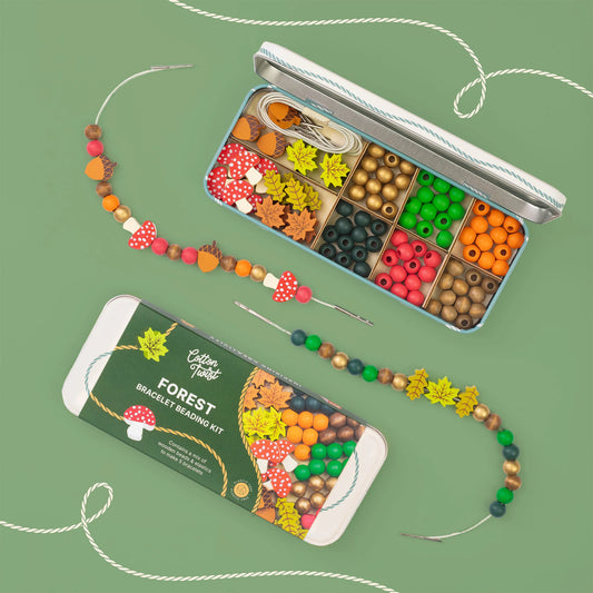 Cotton Twist Forest Bracelet Beading Kit