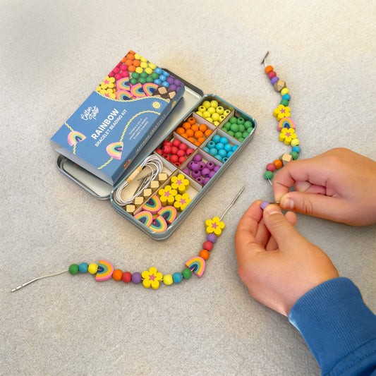Cotton Twist Rainbow Bracelet Beading Kit