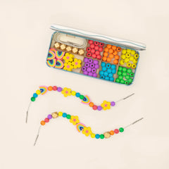 Cotton Twist Rainbow Bracelet Beading Kit