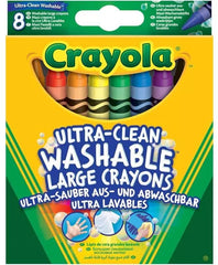 Crayola 8 Large Washable Crayons