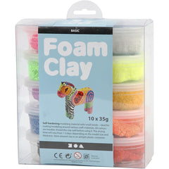 Creativ Company Foam Clay Set of 10