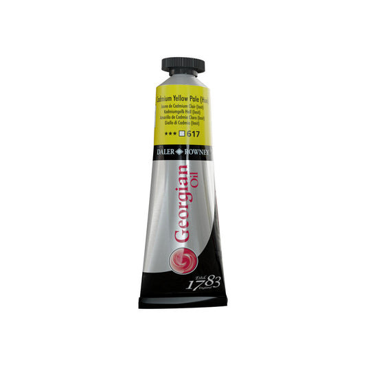 Daler Rowney Georgian Oil Colour 38ml Cadmium Yellow Pale (Hue)