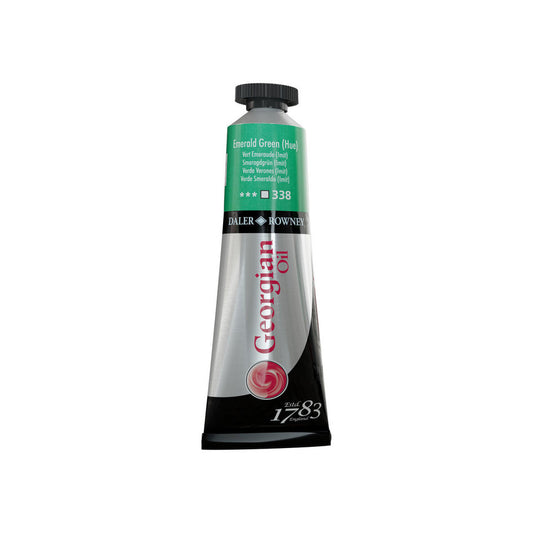 Daler Rowney Georgian Oil Colour 38ml Emerald Green (Hue)