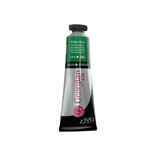 Daler Rowney Georgian Oil Colour 38ml Viridian Hue