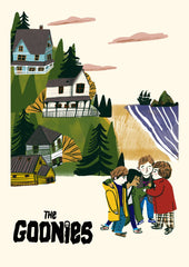 Dick Vincent Illustration The Goonies Print