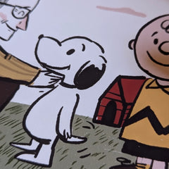 Dick Vincent Illustration Happiness Is A Warm Puppy Print