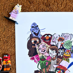 Dick Vincent Illustration It’s Time To Start The Music Print