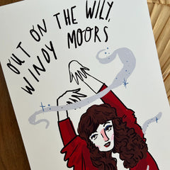 Dick Vincent Illustration Kate Bush Print