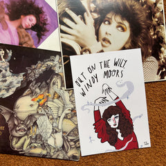 Dick Vincent Illustration Kate Bush Print