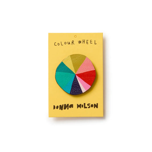 Donna Wilson Colour Wheel Pin Badge