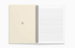 Eat the Moon Prawn Lined Notebook