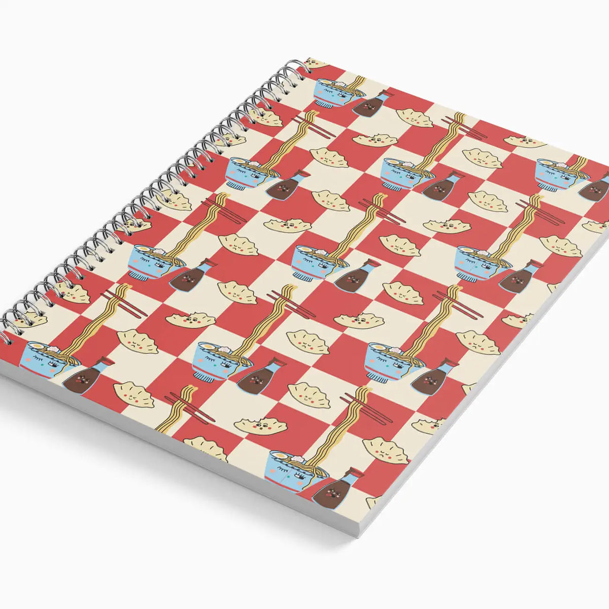 Eat the Moon Gyoza and Soy Lined Notebook