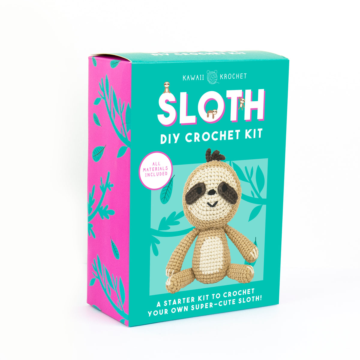 Gift Republic DIY Sloth Crochet Kit