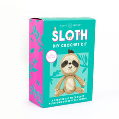 Gift Republic DIY Sloth Crochet Kit