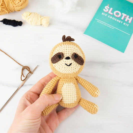 Gift Republic DIY Sloth Crochet Kit