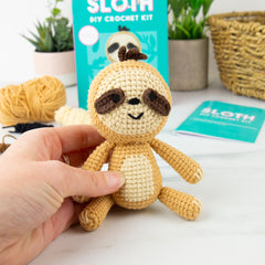 Gift Republic DIY Sloth Crochet Kit