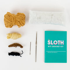 Gift Republic DIY Sloth Crochet Kit