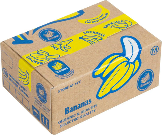 Japanese HACO Sticker Box Bananas