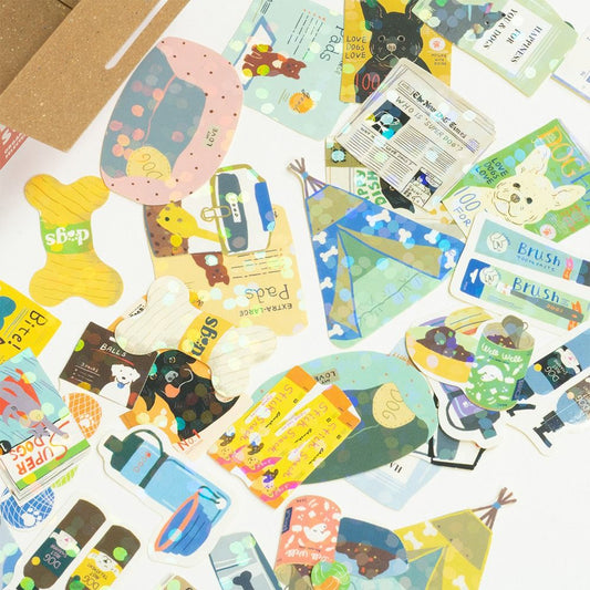 Japanese HACO Sticker Box Dog Supply