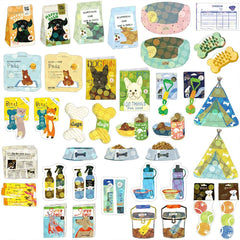 Japanese HACO Sticker Box Dog Supply