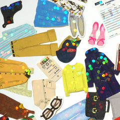 Japanese HACO Sticker Box Fashion