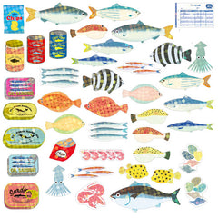 Japanese HACO Sticker Box Fish