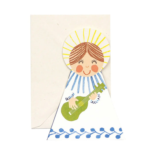 Hadley Blue Angel Fold-Out Card