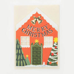 Hadley Christmas House Card