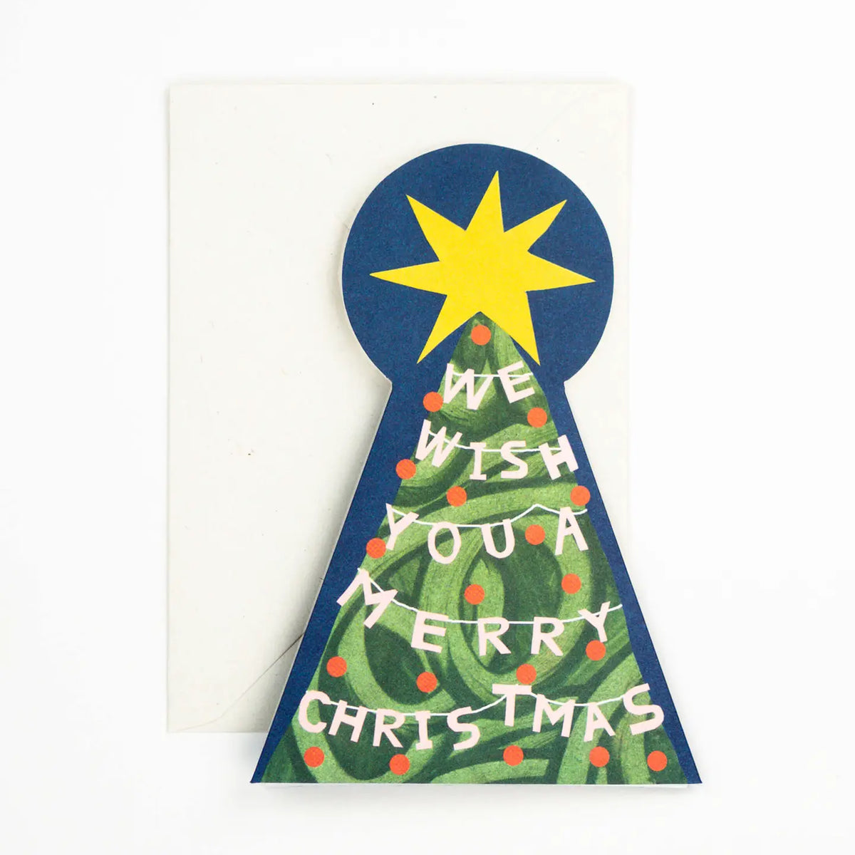 Hadley Merry Christmas Tree Fold-Out Card