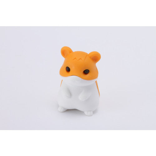 Iwako Hamster Eraser Orange