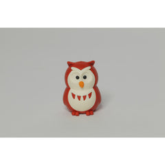 Iwako Owl Eraser Brown