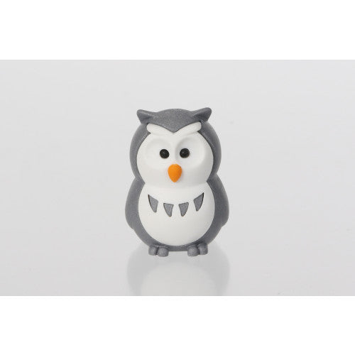 Iwako Owl Eraser Grey