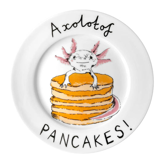 Jimbobart 'Axolotof Pancakes' Side Plate