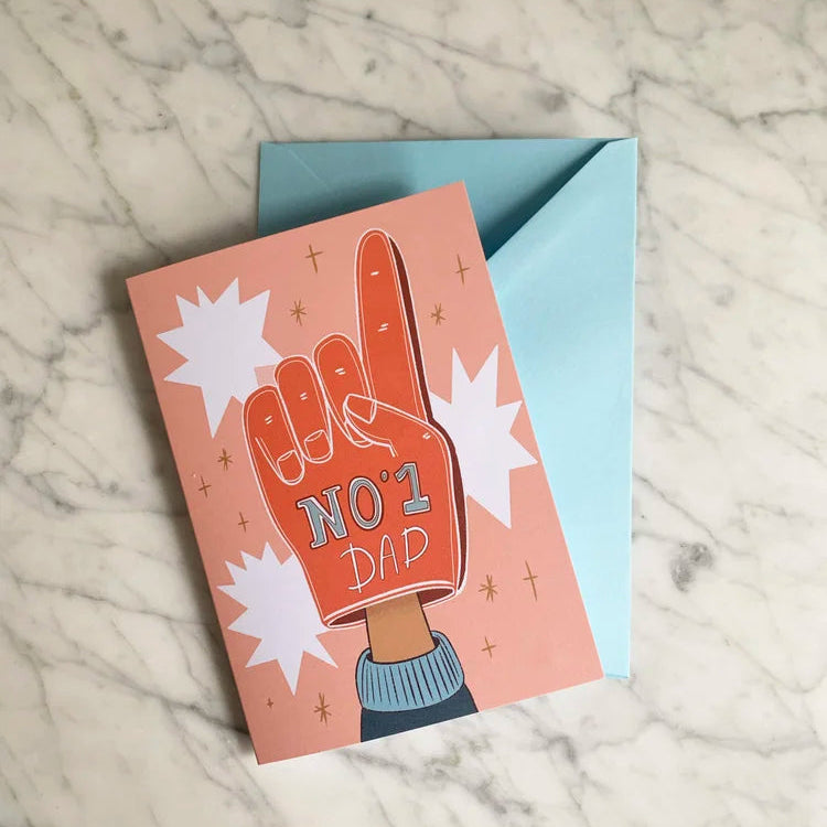 Kay Train No. 1 Dad Greeting Card