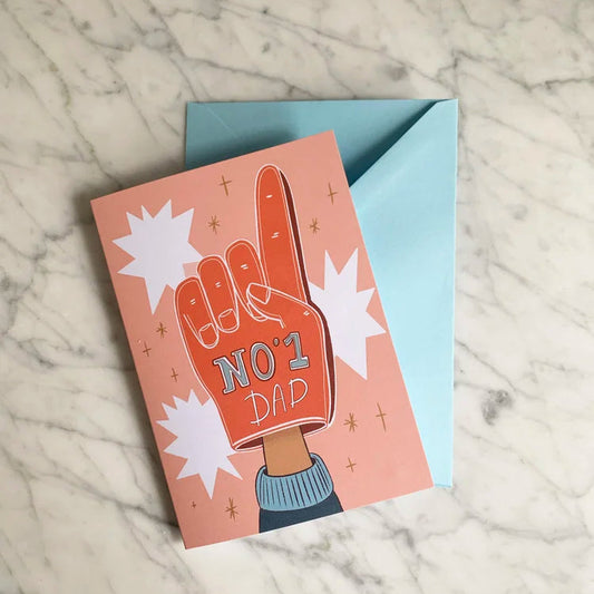 Kay Train No. 1 Dad Greeting Card