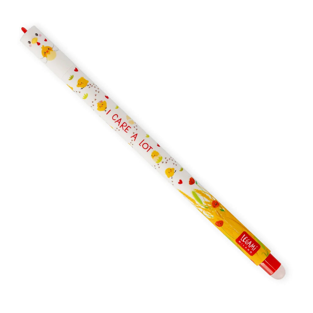 Legami Erasable Gel Pen Hen