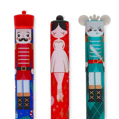 Legami Limited Edition The Nutcracker Set of 3 Erasable Gel Pens