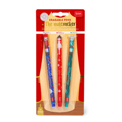 Legami Limited Edition The Nutcracker Set of 3 Erasable Gel Pens