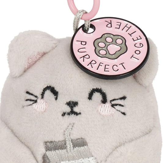 Legami Kitty Plush Key Ring
