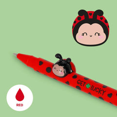 Legami Lovely Friends Gel Pen Ladybug