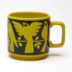 Magpie x Hornsea Bird Mug Chartreuse