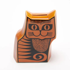 Magpie x Hornsea Cat Moneybox Orange