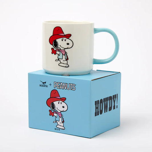 Magpie X Peanuts Howdy Mug