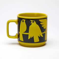 Magpie x Hornsea Bird Mug Chartreuse